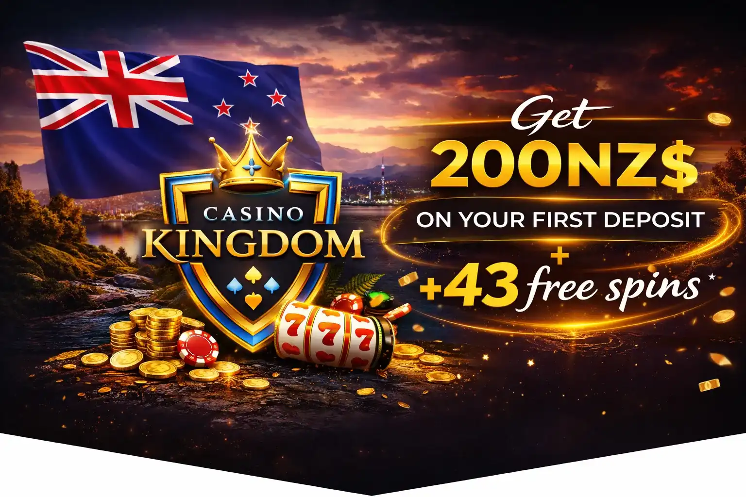 Casino Kingdom Bonus Offers for NZ Players
